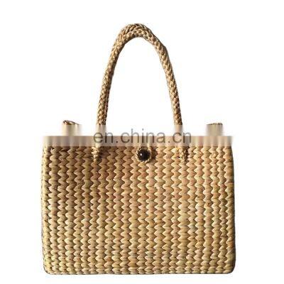 Water Hyacinth Handbag Classy Handbag, Hand Woven Bag Trendy 2022 Wholesale