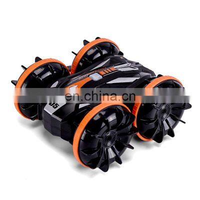 JJRC Q113 Kids Beginner Operate Rc Stunt Car All-Terrain Car Water Land Amphibious Car
