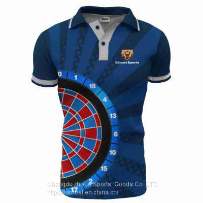 Custom Sublimation Fashion Dart Polo Shirts photo-2