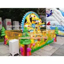 Small and Medium-sized Indoor and Outdoor Amusement Equipment Children's Rotating Mini Ferris Wheel Little Tiger Hero Playground Game Room Mini Entertainment Machine photo-3