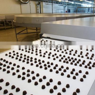 Automatic chocolate coated candy bar making machine