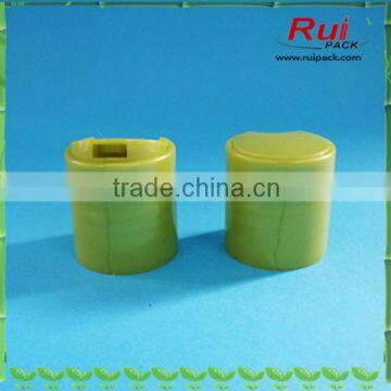 PP disc top cosmetic cap,24/410.Plastic shampoo disc top cap