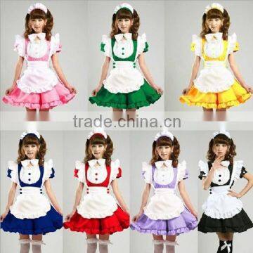 High Quality Uniform Clothes Sexy Dress Japanese Lolita Maid Dress InuXBoss SS Anime Cosplay Halloween Costume Fancy Dress