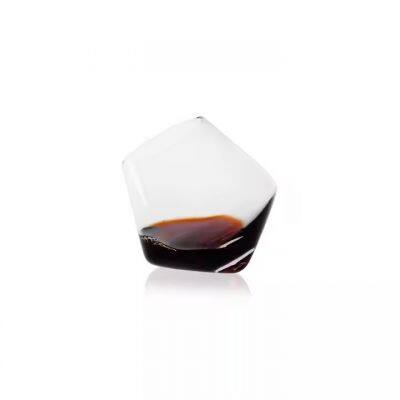 Classic design drinking small rock glasses rotating whiskey glass with good price