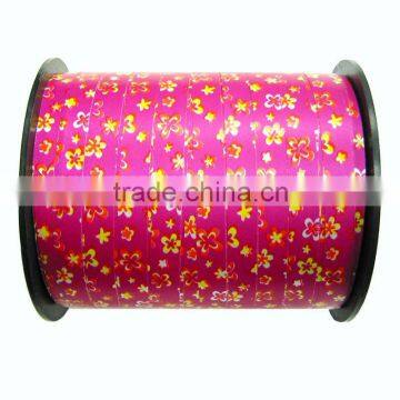Latest Everyday Gift Wrapping PP Ribbon/Plastic Printed Ribbon Made in China