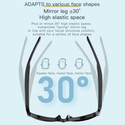 Smart Glasses Earphone Stereo Headset Dual Speaker Touch Wireless Bluetooth Sunglasses Headphone Travel Driving photo-2