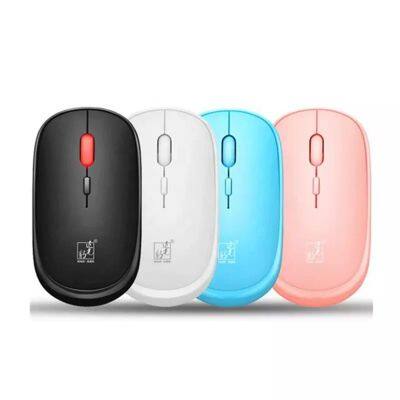 Hot selling slim 301 wireless mouse mute rechargeable high resolution full touchpad mini mouse