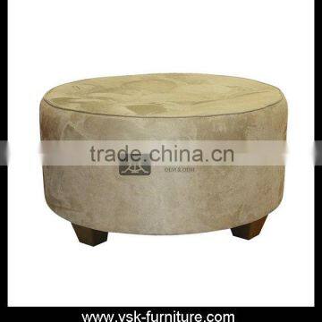 OT-076 2016 Fabric Round Ottoman Design