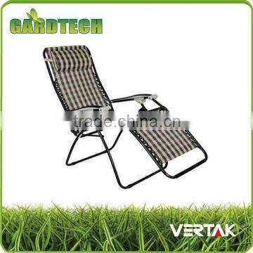 Folding beach lounge chair