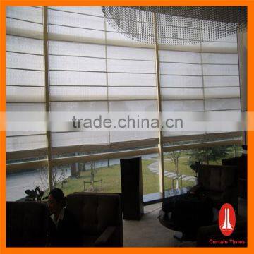 Curtain times morden transparent roman indoor european roller design