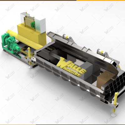 Remote-controlled Car Baler Whole Car Baling