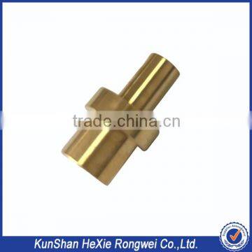 Golden Anodized Metal Cnc Lathe Machining Parts photo-2