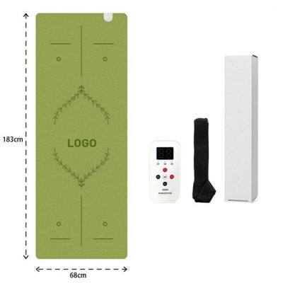 New Upgraded Heating Frosted PU Rubber Yoga Mat photo-5