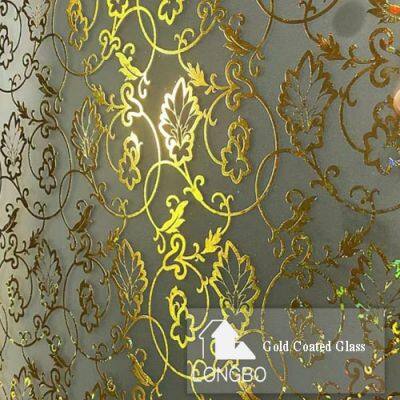 2mm-10 mm Factory Wholesale Gold Coated Glass photo-2