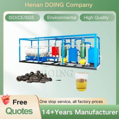 Modular Design 500kg Small Pyrolysis Machine Tyre Pyrolysis Plant Tire Pyrolysis to Fuel photo-4