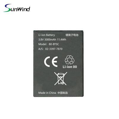 3.7V Li-ion 3000mAh Rechargeable Lithium Ion Battery for Point Mobile 80-BTSC PM80 photo-5