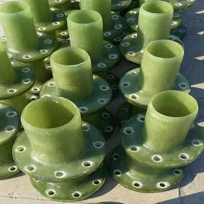 FRP/GRP Pipe Fittings Flange Elbow Tee Chemical Industry Corrosion Resistant