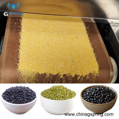 High-efficiency Industrial Microwave Dryer Machine for Corn Bean Grain Drying Sterilization Processing Equipment