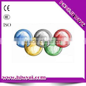 OEM Sexy Natural rubber latex condom five color condom