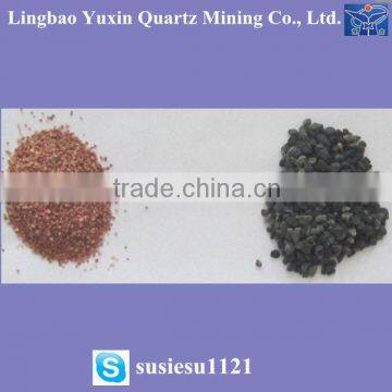 black color sand/silica ultra-fine sand 200mesh