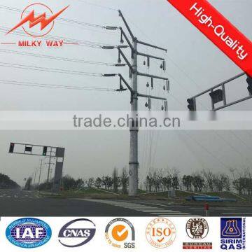 500kv Single Circuit Tubular Steel Tower