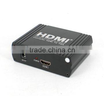 Factory HIgh speed HDMI to VGA+R/L converter support 1080P