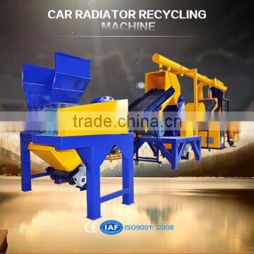 NEW 2015 HOT CE & ISO air conditioner and car radiator separating machine