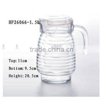 glass water jug, pitcher, water pot, carafe, jarro de vidrio jarros