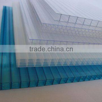 UV-Protectd PC Hollow Sheet / Polycarbonate roofing sheet
