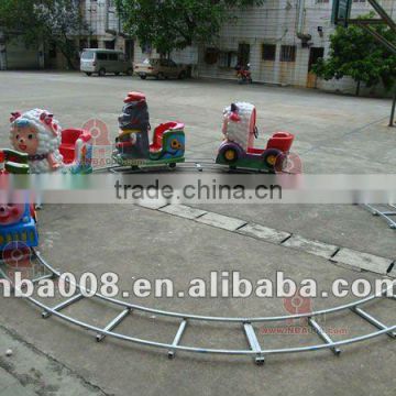 QHRT-07 Qingheng outdoor park kids ride on toy train