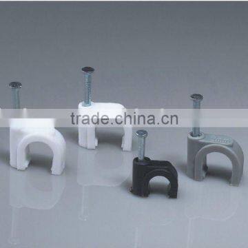 Circle Cable Clips(nail cable clips,circle cable clips)