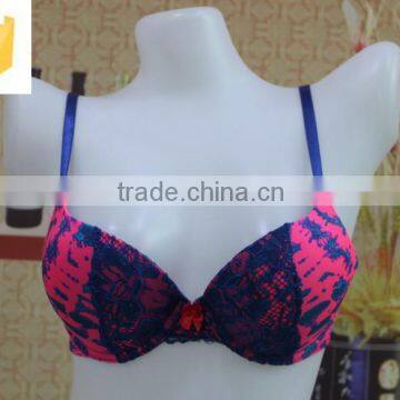 lace sexy lady, bras extreme push-up padded ,high quality hot sell sexy bra