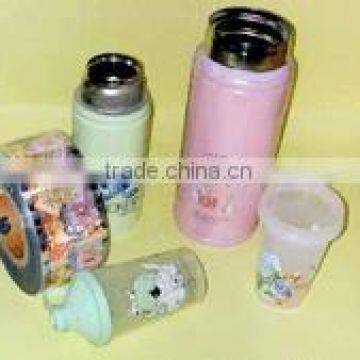 Heat Transfer sticker , Film, Decal for plastic products ,glass ,PE,metal