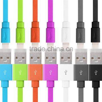Flat Round MFI Certificated Wholesale USB Charger Cable for IOS photo-6