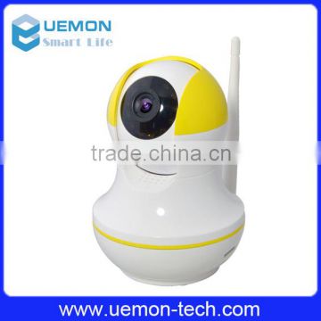 Plug and play Wifi IP camera with alarm push and motion detector functions