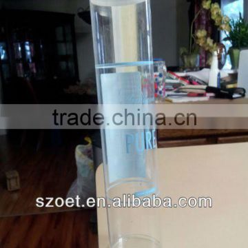 clear plastic tube/ clear pvc tube/clear plastic test tubes