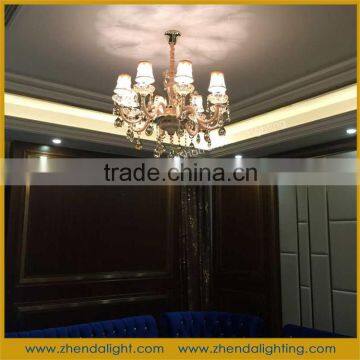 hotel decoration lamp & cheap crystal ball chandelier light