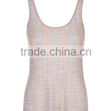 2016 Women Space Dye Knit Vest HSS3021
