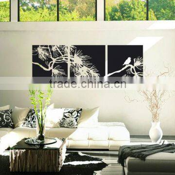 Custom Wall Mural Art Sticker Decal 3pcs Tree Designs photo-2