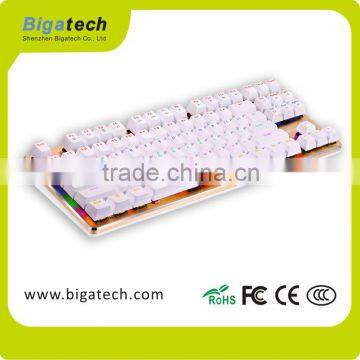 2016 New Keyboard 87 Key Best Programmable Led Backlit Gaming Mechanical Keyboard photo-2