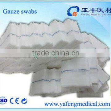 Cheap high absorbent disposable medical gauze products