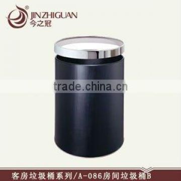 Stainless steel dustbin for room/office/home (A-086B)