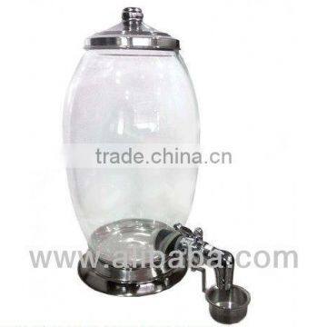Glass Jar With Faucet, Glass Honey Dispenser With Tap, Honey With Faucet, Glass Jars for Honey Dispensing, Spigot Jars CBK10 photo-4