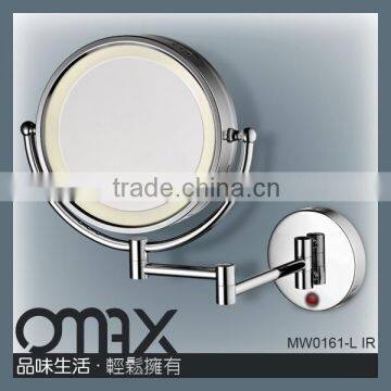 CE certificated sensor swith led bathroom wall lighted mirror