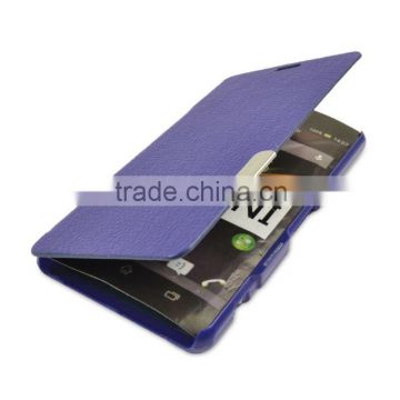 For Sony Z1 mini Lichee Pattern flip leather case