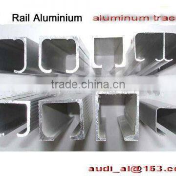 aluminum aluminio track rail slide gate