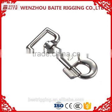 China Supplier Hardware Zinc Alloy Stainless Steel Swivel Dog Leash Snap Hook,dog buckle adjust lanyard snap hook                        
                                                                                Supplier's Choice