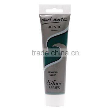 Mont Marte silver series acrylic paint 100ml - Hookers Green