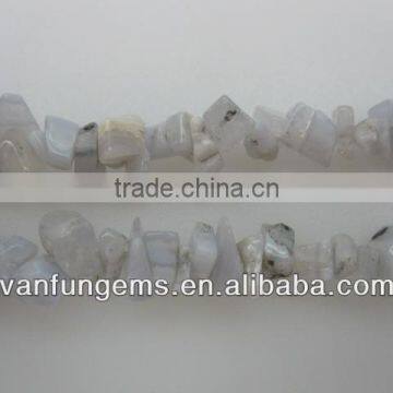 natural blue lase agate tumble chips