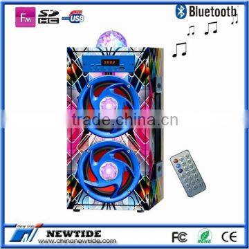 NT-WS002 Trade Assurance Supplier LED Wood Speaker